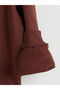 Xside Brown Kangaroo Pocket Men's Thick Hoodie W60852Z8 - 6