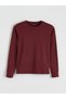 Artı-Store Women's T-Shirt with Crew Neck and Long Sleeves, Designed as a Slim Fit - 6