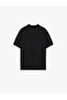 Regular Fit Sleeve Detailed Buttoned Polo Neck Short Sleeve Knitwear T-Shirt - 4
