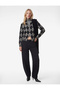 Long Sleeve Zippered Diamond Pattern Knitwear Cardigan