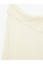 Slim Fit Long Sleeve Boat Neck Knitwear Off-The-Shoulder Sweater - 5