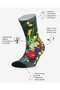 Men's End2End Wings Graffiti Design Socks - 3