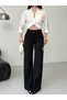 Lycra High Waist Wide Leg Pants - 2