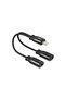 كابل محول أساسي من نوع CA115 لتحويل Lightning إلى Lightning و3.5mm Jack