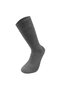 Men's Premium Stitch-Free Cotton Socks Anthracite Colored Square Pattern - 2