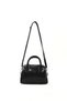 Crinkle Textured Black-Crinkle Textured Cream Shk292 Faux Leather 2-Piece Hand, Arm, and Shoulder Bag Set (Shk184) - 6