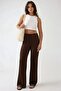 Wide Leg Textured Long Pants - 4