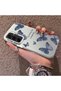 Samsung Galaxy A55 Compatible Hard Acrylic Back Silicone Edge Lens Protection Butterfly Case - 3