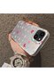 iPhone 14 Plus/15 Plus Compatible Hard Acrylic Back Silicone Edge Lens Protection Butterfly Case - 4