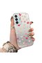 Samsung Galaxy M15 Compatible Hard Acrylic Back Silicone Edge Lens Protection Butterfly Case