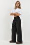 Striped Wide Leg Pleated Palazzo Pants - 2