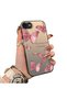 iPhone 7/8/Se 2020 2022 Compatible Hard Acrylic Back Silicone Edge Lens Protection Butterfly Case