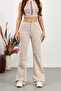 Women's High-Waisted Stretchy Flared Jeans - 2