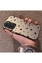 Samsung Galaxy S22 Compatible Hard Acrylic Back Silicone Edge Lens Protection Butterfly Case - 3