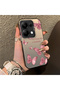 Xiaomi Redmi Note 14S Compatible Hard Acrylic Back Silicone Edge Lens Protection Butterfly Case - 2