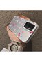 Samsung Galaxy A16 4G/5G Compatible Hard Acrylic Back Silicone Edge Lens Protection Butterfly Case - 4