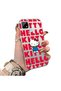 Realme C21 Compatible Silicone Edge Hard Back Anti-Fall Case Kitty Pattern