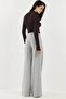 High Waist Palazzo Woven Pants - 3