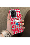 Realme C55 Compatible Silicone Edge Hard Back Anti-Fall Case Kitty Pattern - 4