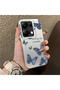Xiaomi Poco M6 Pro 4g Compatible Hard Acrylic Back Silicone Edge Lens Protection Butterfly Case - 2