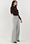 High Waist Palazzo Woven Pants - 5