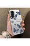 Samsung Galaxy A34 Compatible Hard Acrylic Back Silicone Edge Lens Protection Butterfly Case - 2