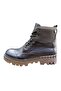 Zippered Winter Men's Boots Brown