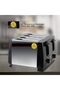 4-Piece Bread Toaster – 1500W Dual-Side Heating (Black) - 2