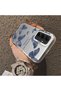 Samsung Galaxy A55 Compatible Hard Acrylic Back Silicone Edge Lens Protection Butterfly Case - 4