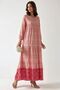 Printed Viscose Maxi Dress