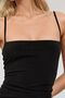 Strappy Body Fitted Knitted Maxi Dress with Slit Detail - 2