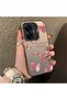 Realme C55 Compatible Hard Acrylic Back Silicone Edge Lens Protection Butterfly Case - 2