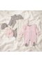 Elegant Polka Dot Newborn 3-Piece Baby Girl Romper Set (0.3 Months) - 2