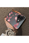 iPhone 16 Compatible Hard Acrylic Back Silicone Edge Lens Protection Butterfly Case - 4