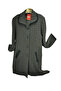 Large Size Buttoned Thick Cardigan Coat - 3