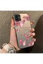 Samsung Galaxy A03/A04E/A04 Compatible Hard Acrylic Back Silicone Edge Lens Protection Butterfly Case - 2