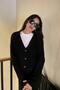 Pocket Detail Knitted Cardigan - Black Black - 6