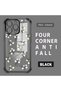 iPhone 15 Pro Compatible Camera Protected Transparent Soft Silicone Phone Case Flower Pattern