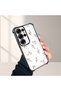 Samsung Galaxy S25 Ultra Compatible Camera Protected Transparent Soft Silicone Phone Case Flower Pattern - 2