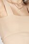 Basic Square Collar Crop Top - 5