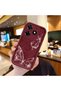 Tecno Spark 10 Pro Burgundy Butterfly Silicone Case Camera Protection Shock Absorption Comfortable Grip - 3