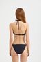 Bandeau String Side Lacing Bikini Set - 4