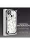 Realme C21 Compatible Camera Protected Transparent Soft Silicone Phone Case Flower Pattern - 3