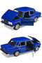 Lada Vaz 2107 Model Car 1:24 Scale (18cm) Pull and Release with Sound and Light, Navy Blue - 4