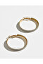 Women Gold Embellished Earrings Set (3 Pairs) - 4