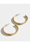Women Gold Embellished Earrings Set (3 Pairs) - 3