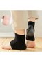 Black Silicone Heel Moisturizing Socks for Office Home Office Personal Care - 2