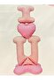 118 cm I Love You Themed Romantic Decorative Inflatable Balloon – 50 cm Width Eng-1046 - 2