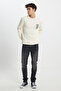 Ecru Men's T-Shirt - Crew Neck, Regular Fit L 242166104 - 2