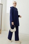 Hooded Tunic Trousers Double Suit 1676 - Navy Blue - 5